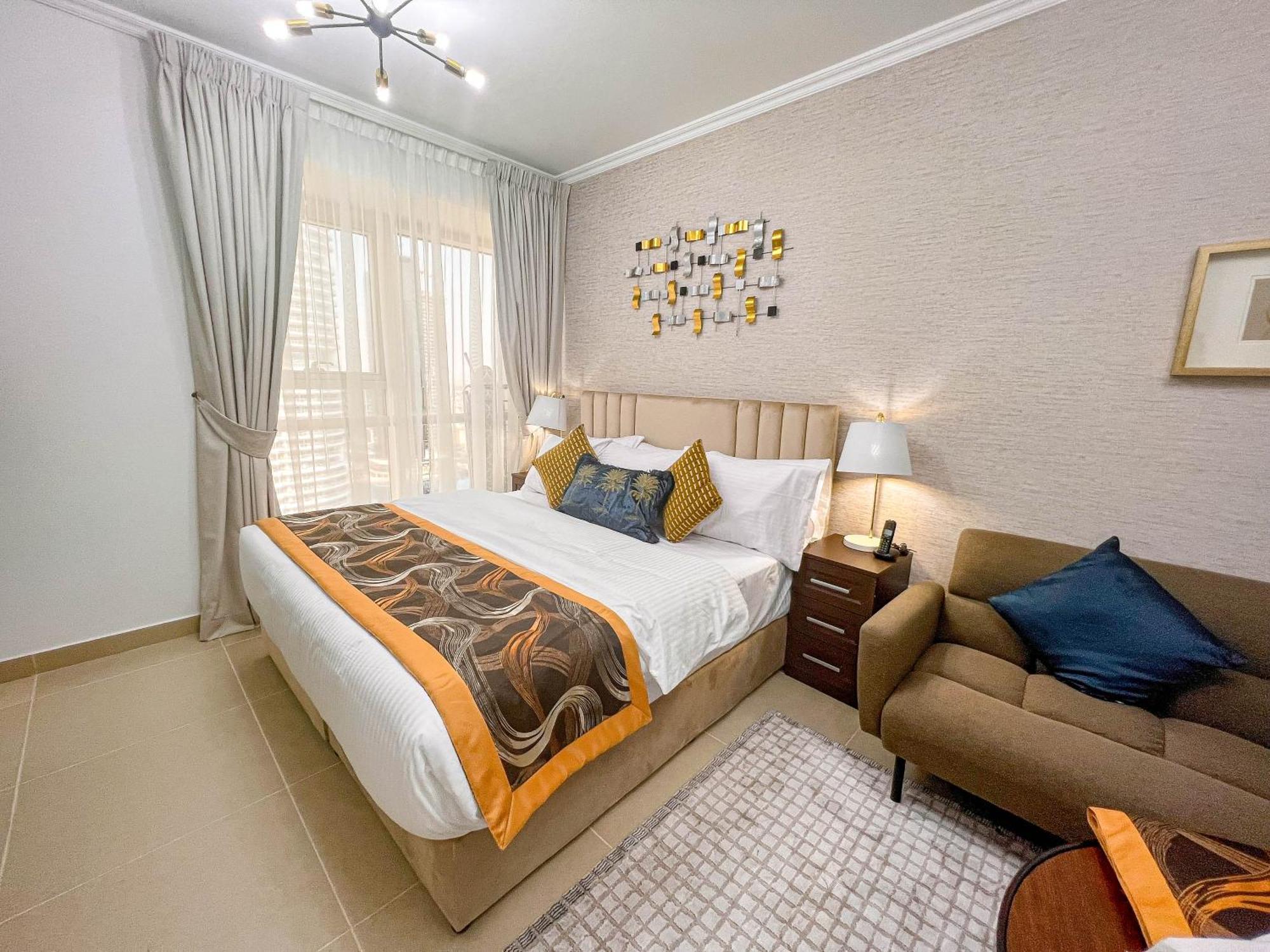 Cosmos Living Modern Studio Near Dubai Marina Bagian luar foto